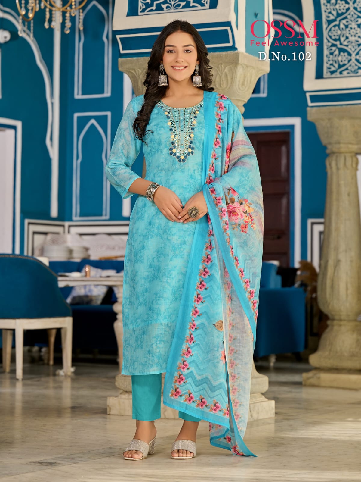 Gulnaaz By Ossm Premium Cotton Printed Kurti With Bottom Dupatta Wholesale Market In Surat